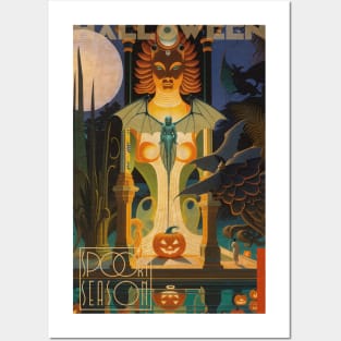 Halloween Spooky Season Stagnant Swamp Goddess Posters and Art